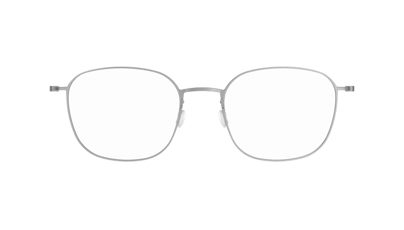 LINDBERG THINTANIUM 5541 — Silver — titanium eyeglasses — FRONT — official product render