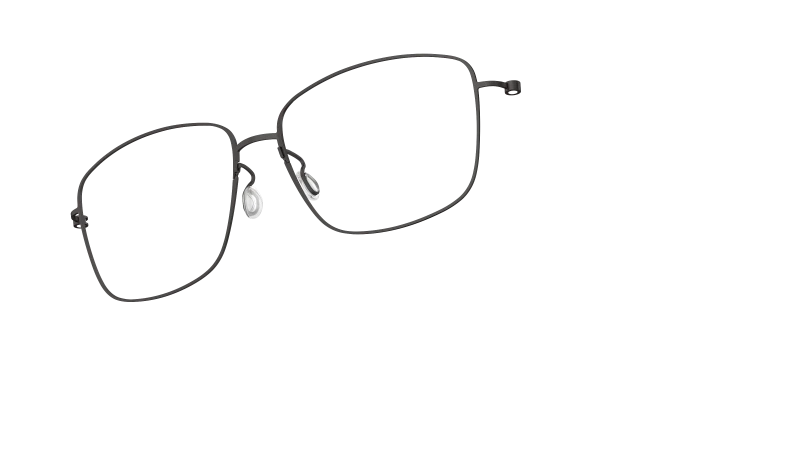 LINDBERG THINTANIUM 5803 — Black — titanium eyeglasses — PERSPECTIVE — official product render