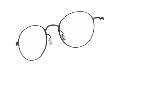 LINDBERG THINTANIUM 5805 — Black — titanium eyeglasses — PERSPECTIVE — official product render