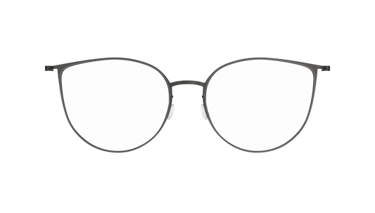 LINDBERG THINTANIUM 5543 — Black — titanium eyeglasses — FRONT — official product render