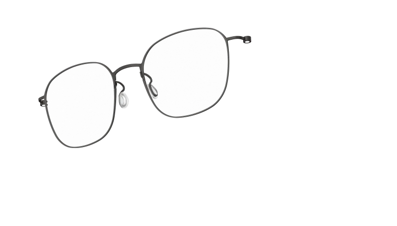 LINDBERG THINTANIUM 5541 — Black — titanium eyeglasses — PERSPECTIVE — official product render