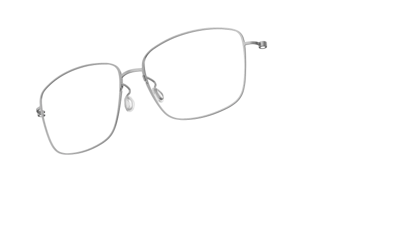 LINDBERG THINTANIUM 5803 — Silver — titanium eyeglasses — PERSPECTIVE — official product render