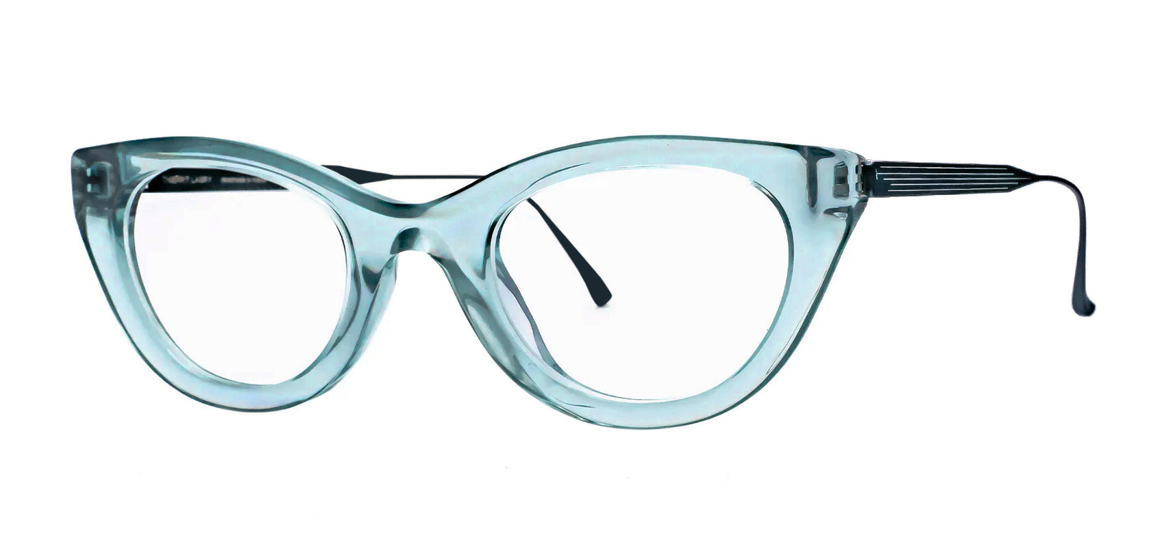Thierry Lasry Jungly Eyeglasses Blue 132 Side
