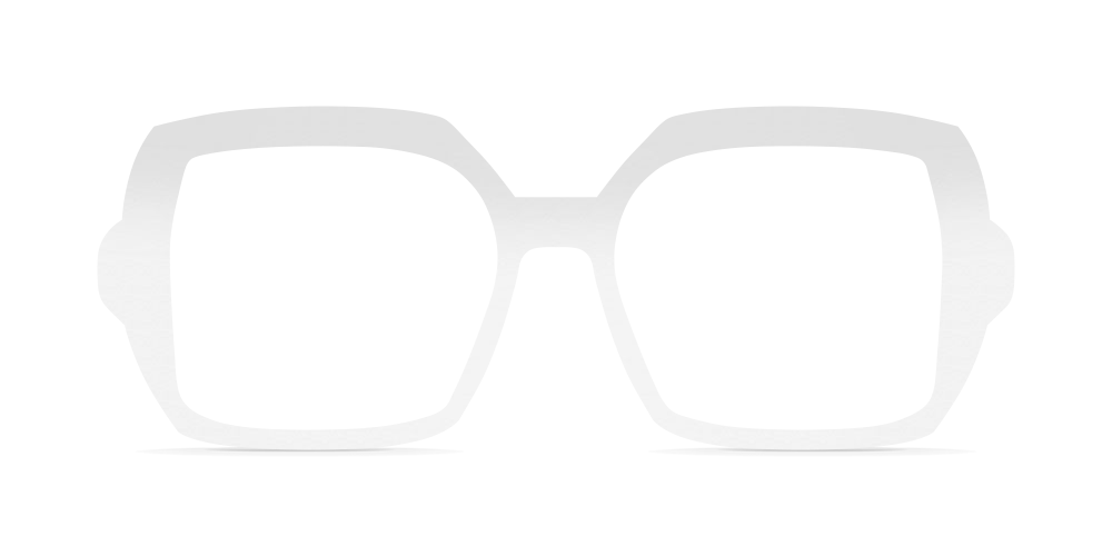 Nina Mûr Elisa eyeglasses in White High Gloss — handcrafted Madrid birch wood frame