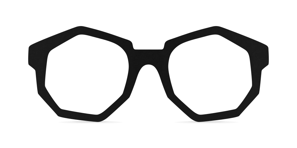 Nina Mûr Manuel eyeglasses in Black — handcrafted Madrid birch wood frame