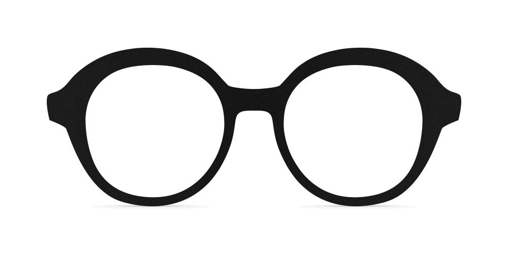 Nina Mûr Julia eyeglasses in Black — handcrafted Madrid birch wood frame