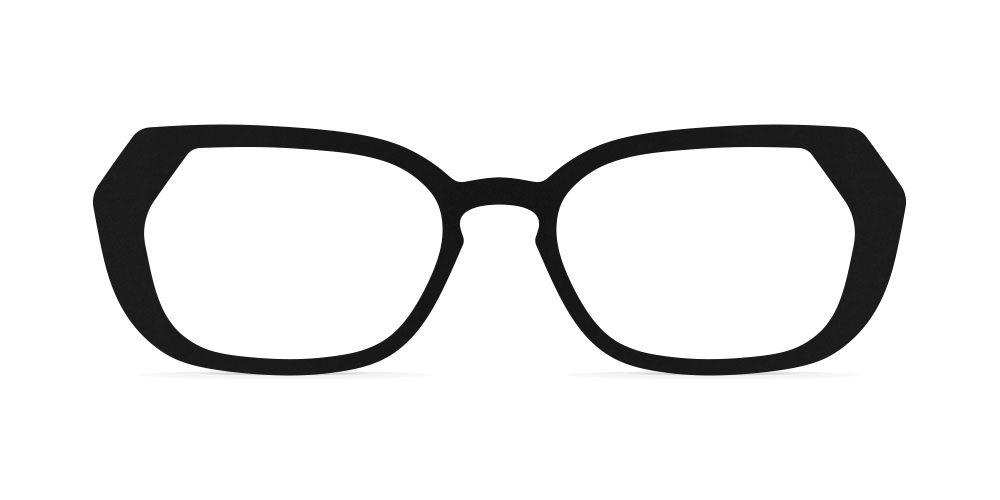 Nina Mûr Eva eyeglasses in Black — handcrafted Madrid birch wood frame