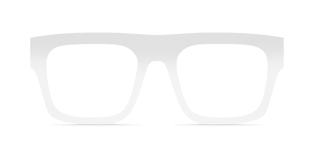 Nina Mûr Fausto eyeglasses in White High Gloss — handcrafted Madrid birch wood frame