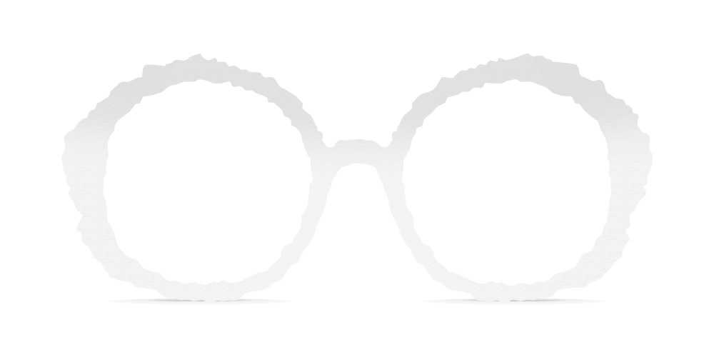 Nina Mûr Miriam eyeglasses in White High Gloss — handcrafted Madrid birch wood frame