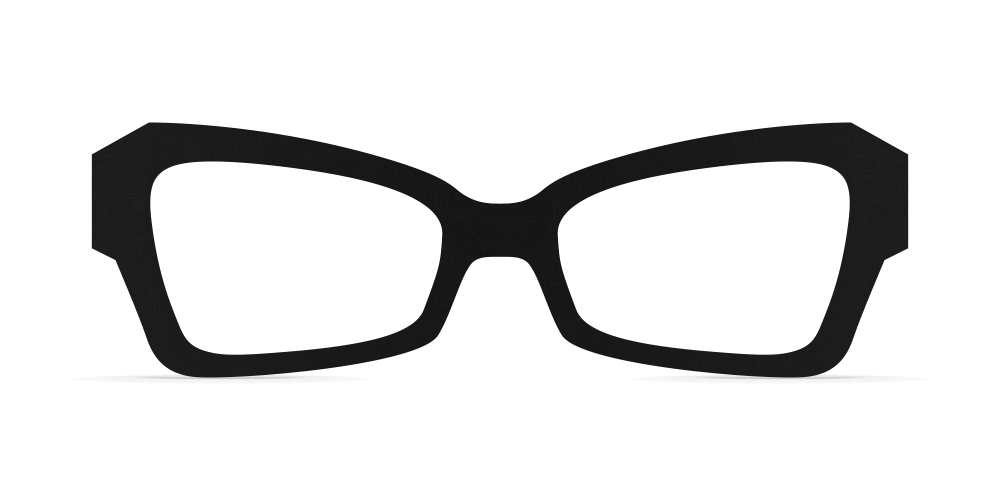 Nina Mûr Quini eyeglasses in Black — handcrafted Madrid birch wood frame