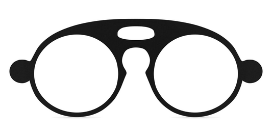 Nina Mûr Juno eyeglasses in Black — handcrafted Madrid birch wood frame