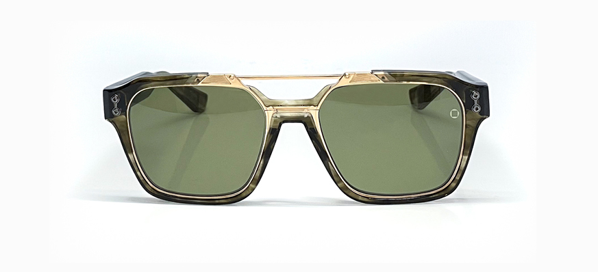 Discovery Sunglasses Akoni Eyewear Green Tortoise Swirl