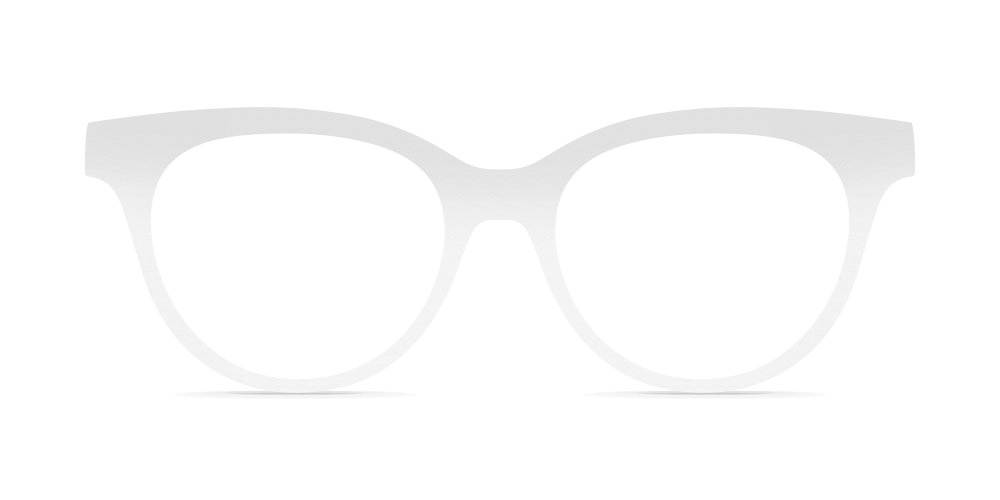 Nina Mûr Carmen eyeglasses in White High Gloss — handcrafted Madrid birch wood frame