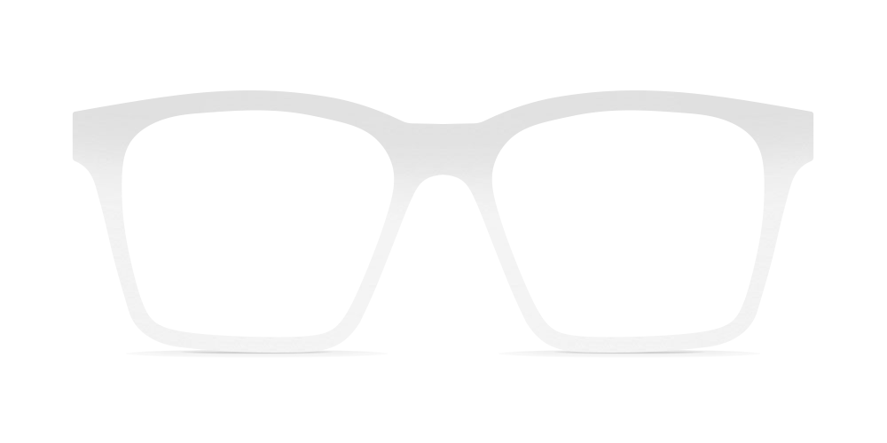 Nina Mûr Javier eyeglasses in White High Gloss — handcrafted Madrid birch wood frame