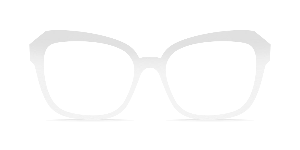 Nina Mûr Carolina eyeglasses in White High Gloss — handcrafted Madrid birch wood frame