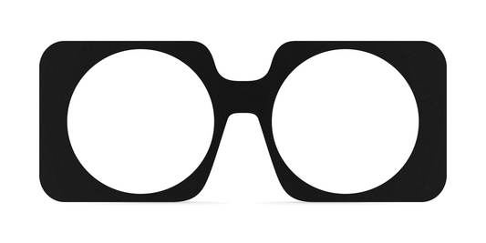 Nina Mûr Lyonel eyeglasses in Black — handcrafted Madrid birch wood frame