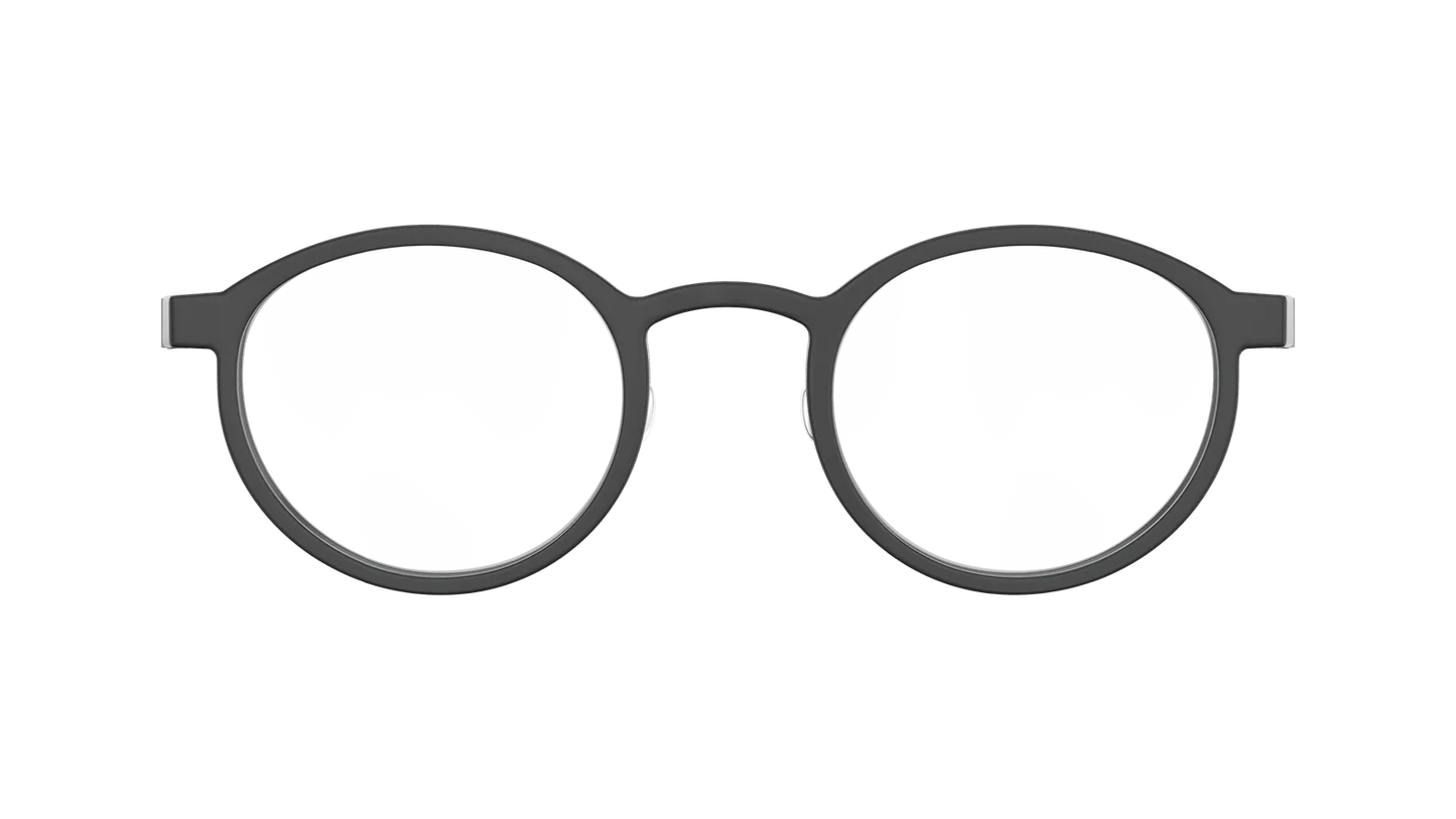 Lindberg ACETANIUM 1014 - Charcoal / Black (AG44) - Front View