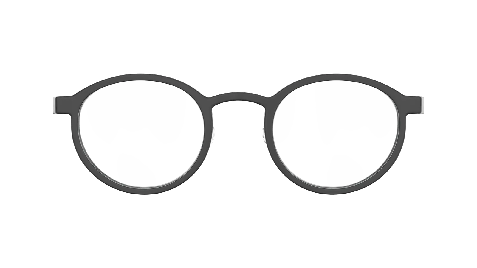 Lindberg ACETANIUM 1014 - Charcoal / Black (AG44) - Front View