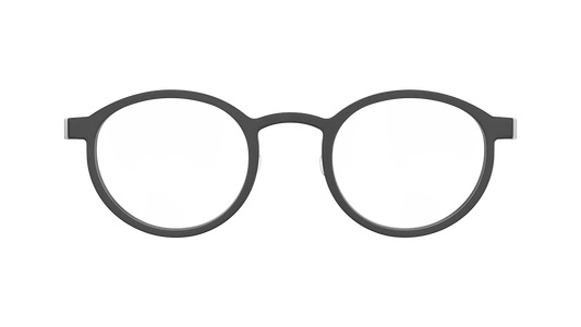 Lindberg ACETANIUM 1014 - Charcoal / Black (AG44) - Front View