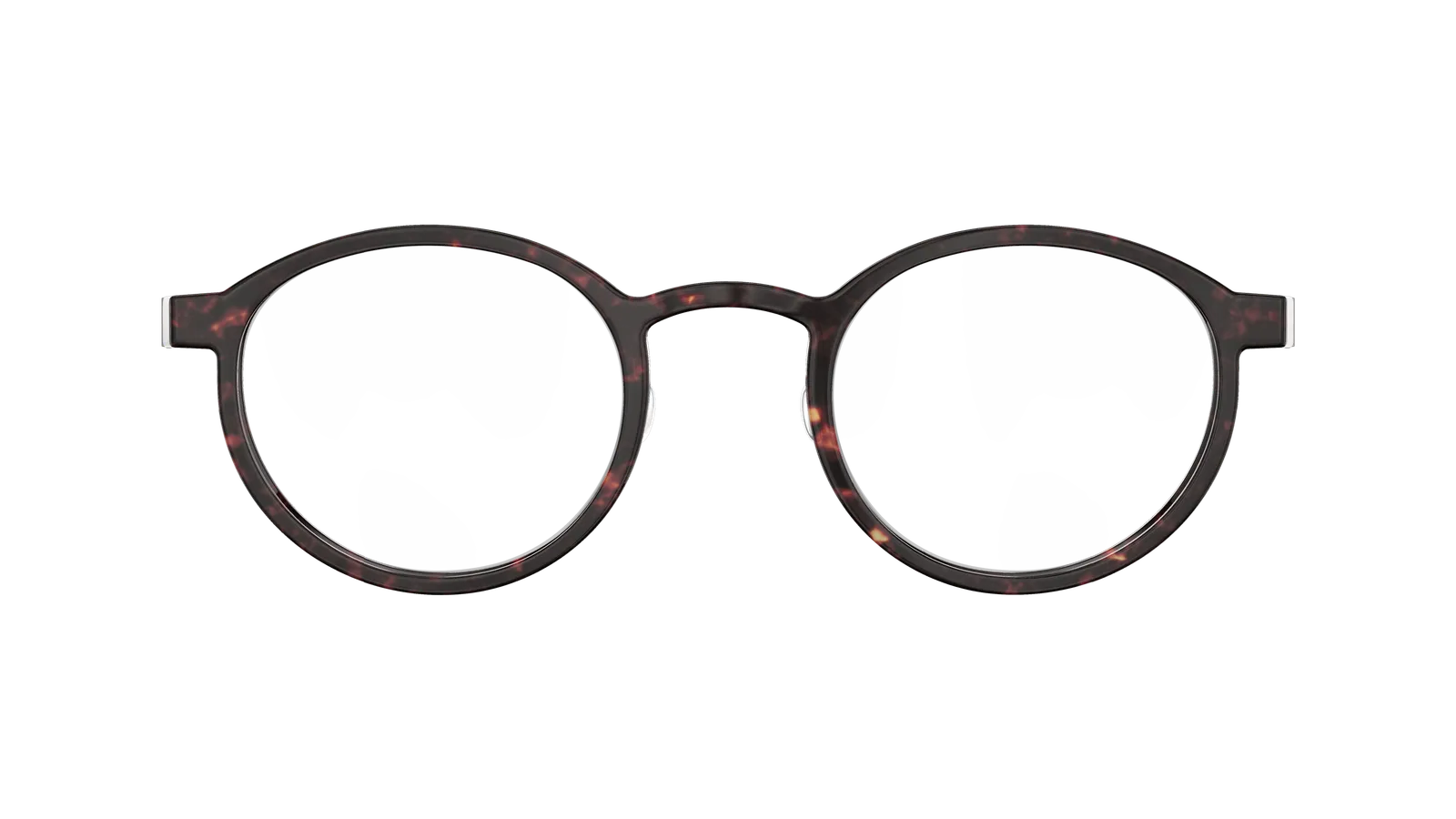 Lindberg ACETANIUM 1014 - Burgundy Tortoise (AL04) - Front View