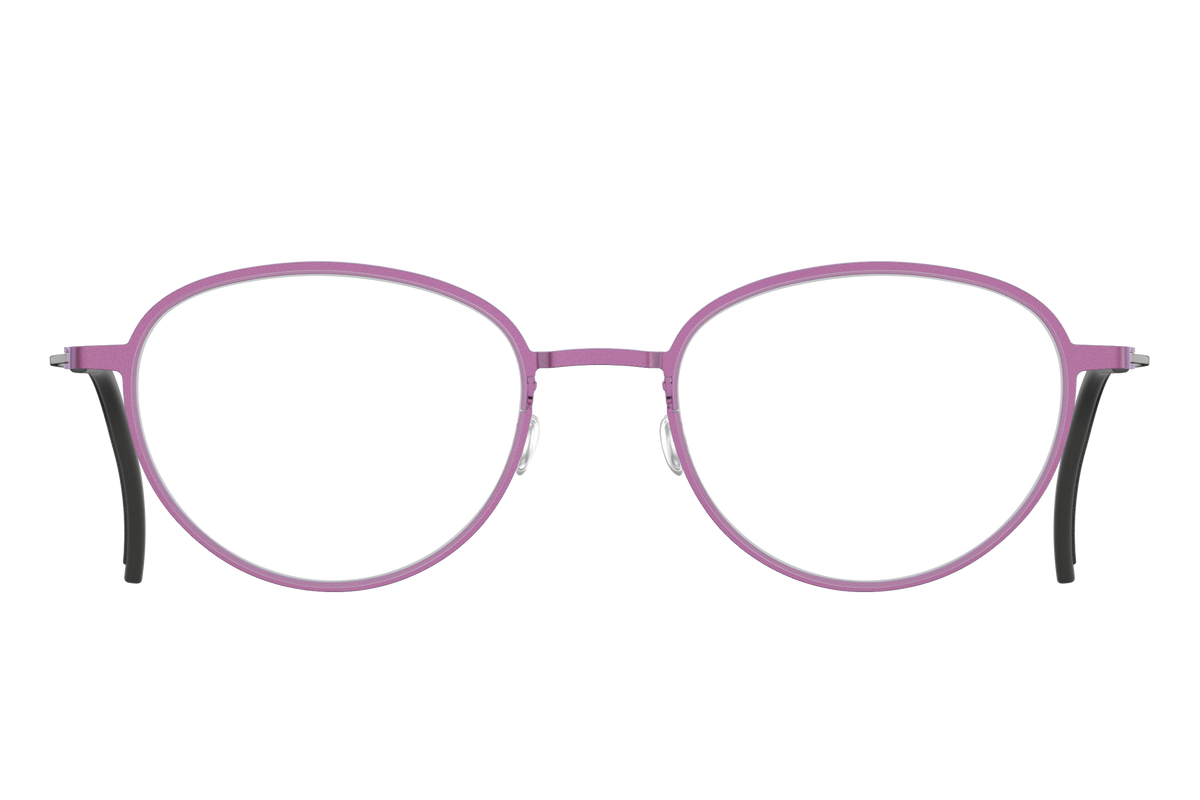 Lindberg BLOK 4250 Purple - 113 eyeglasses - view | Gazal Eyecare, Roswell GA