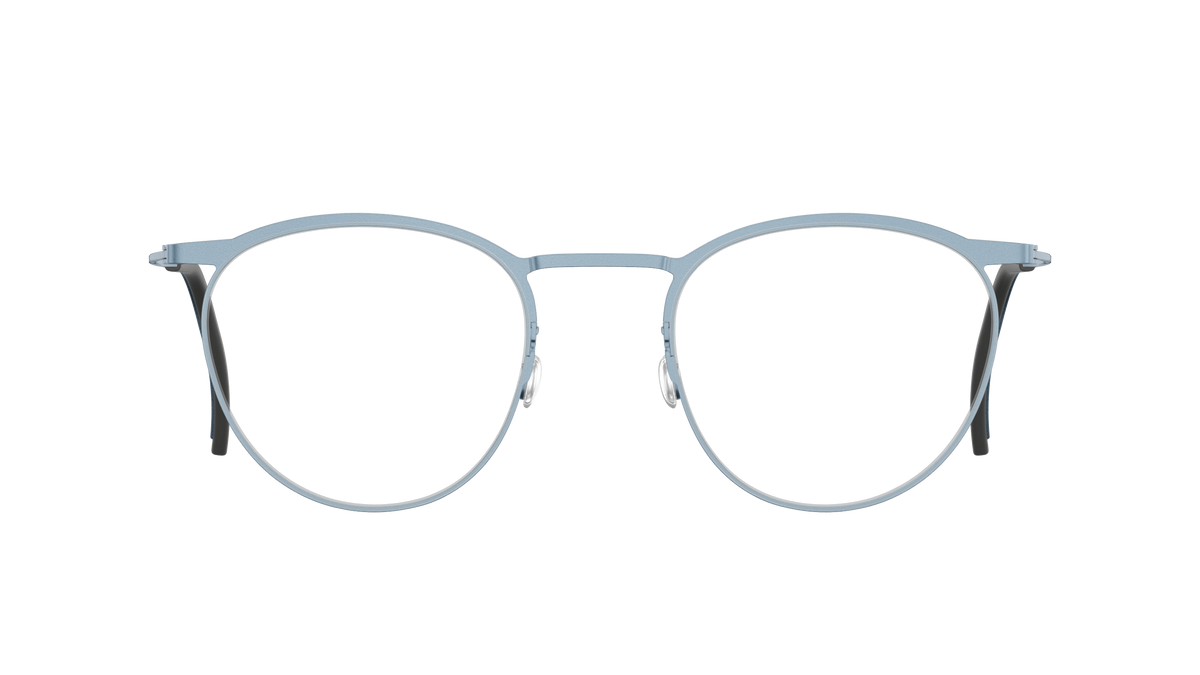 Lindberg Blok 4255 Eyeglasses Steel Blue 107 Front