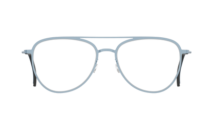Lindberg Blok 4258 Eyeglasses Steel Blue 107 Front