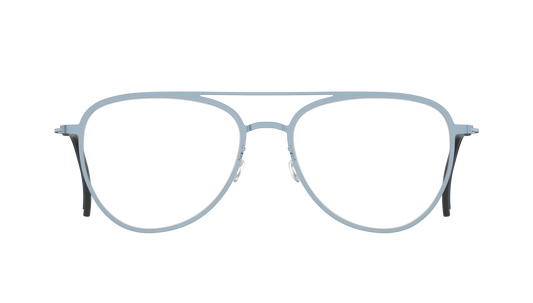 Lindberg Blok 4258 Eyeglasses Steel Blue 107 Front