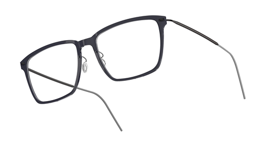 LINDBERG NOW Titanium 6505 eyeglasses, Black — temple detail