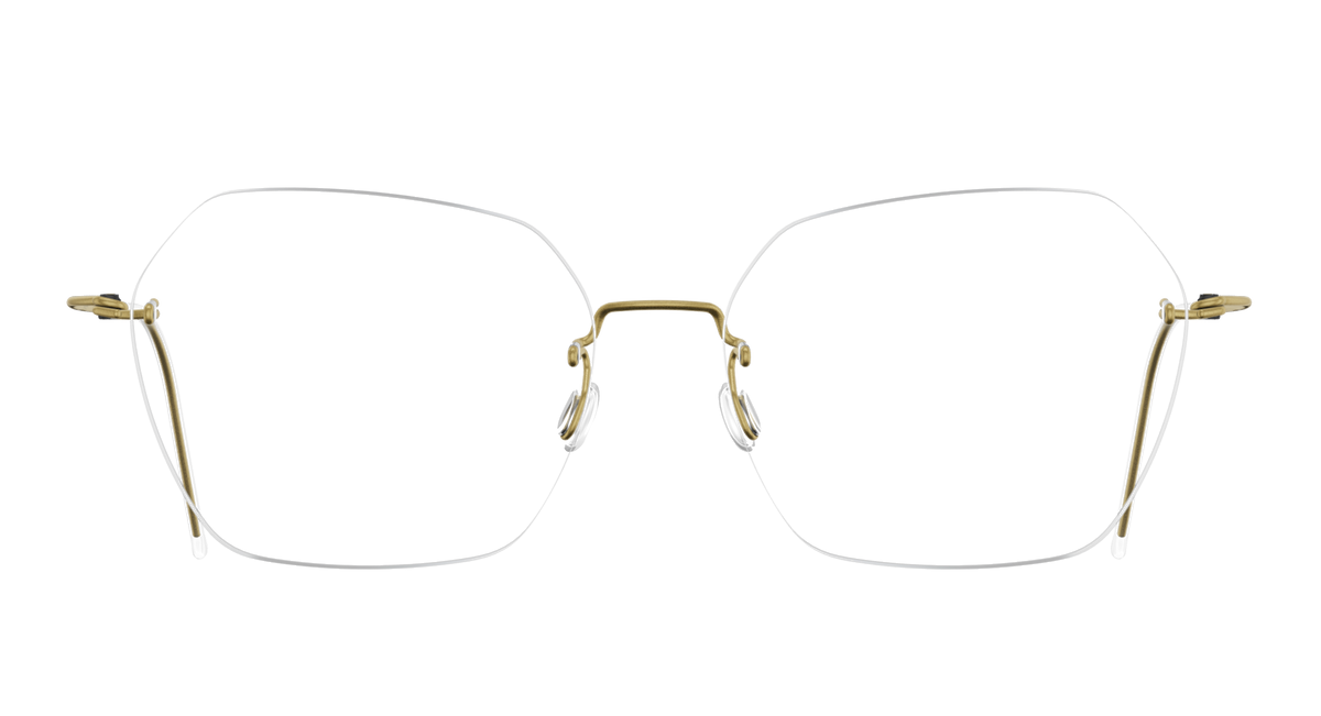 Lindberg Spirit Titanium 2449 Eyeglasses Gold GT Basic Front