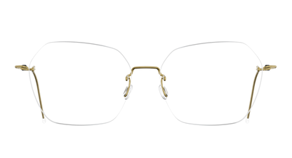Lindberg Spirit Titanium 2449 Eyeglasses Gold GT Basic Front