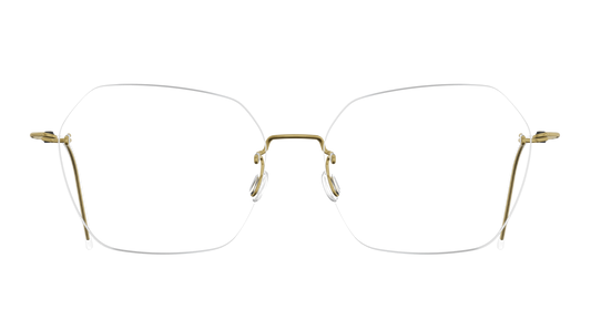 Lindberg Spirit Titanium 2449 Eyeglasses Gold GT Basic Front