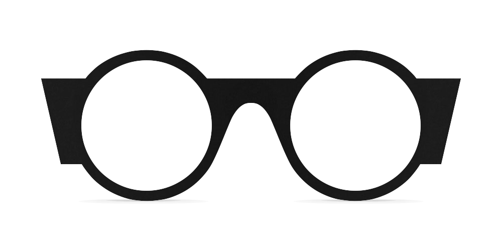 Nina Mûr Nathalie eyeglasses in Black — handcrafted Madrid birch wood frame