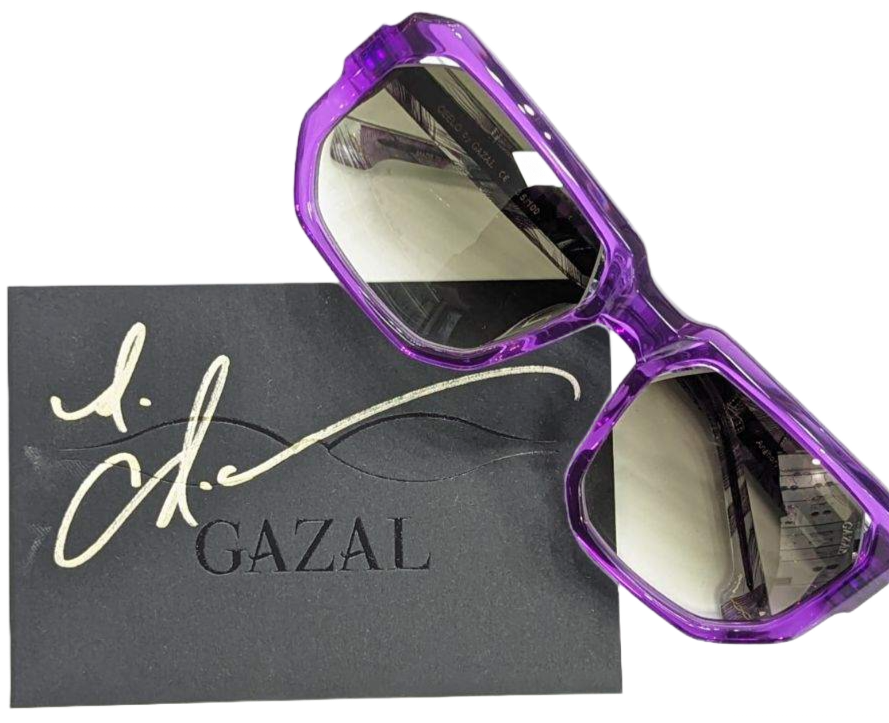 Exclusive CeeLo Green Sunglasses by Gazal with titanium core and unique acetate frames