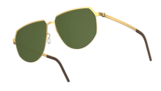 Lindberg TITANIUM 8914 - Gold / 125 - Short / Blue Gradient