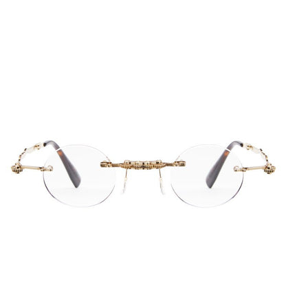 Máscara Kuboraum H42 - Serie de máquinas sin montura dorada