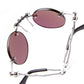 Kuboraum Maske H42 - Round Rimless Machine Series Sunglasses