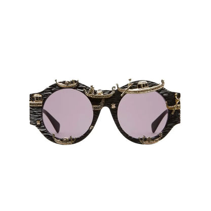 Kuboraum Maske A5 - Round Sunglasses