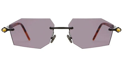 Kuboraum Maske P55 - Rimless Sunglasses
