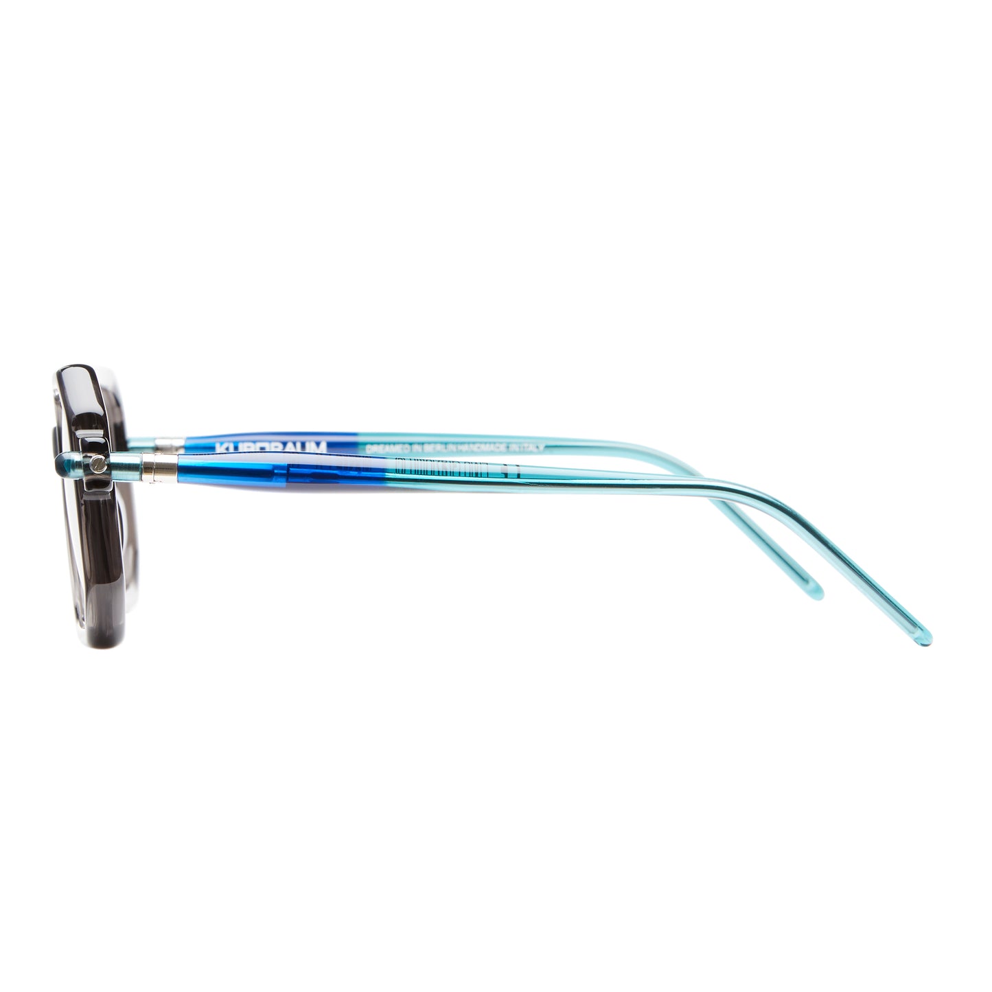 Kuboraum P8 Eyeglasses Optical Mask Teal Grey CO Profile
