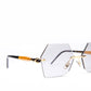Kuboraum Maske P53 - Rimless Eyeglasses