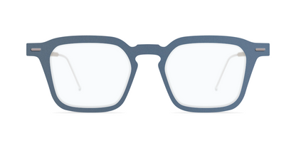 Nina Mur Daniel Eyeglasses Blue Wave Wooden Eyewear Front