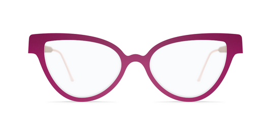 Nina Mur Elia Eyeglasses Ruby Wooden Eyewear Front