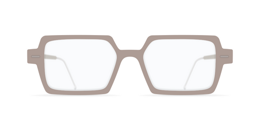 Nina Mur Jose Eyeglasses Grey Mist Wooden Eyewear Front