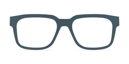 Nina Mur Mauro Eyeglasses Shark Blue Wooden Eyewear Front