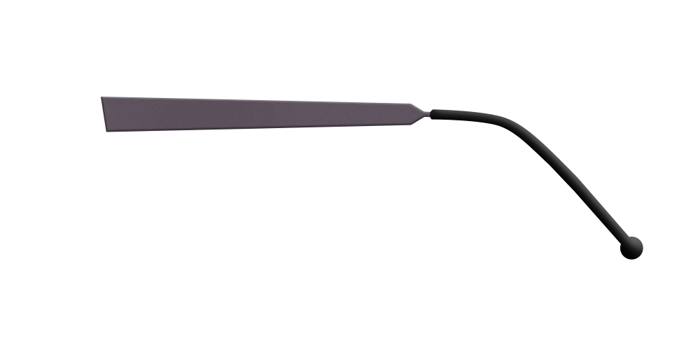 Nina Mur Miguel Eyeglasses Dark Green Wooden Eyewear Side